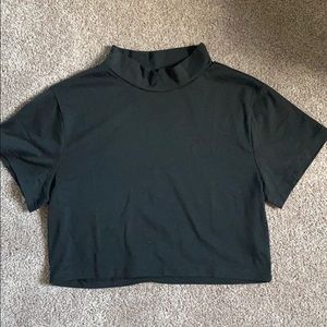 Black crop Top